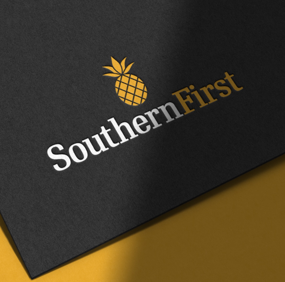 Southern First Bank Brand Design by FUEL Branding Agency in Greenville