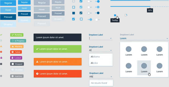 pattern library example